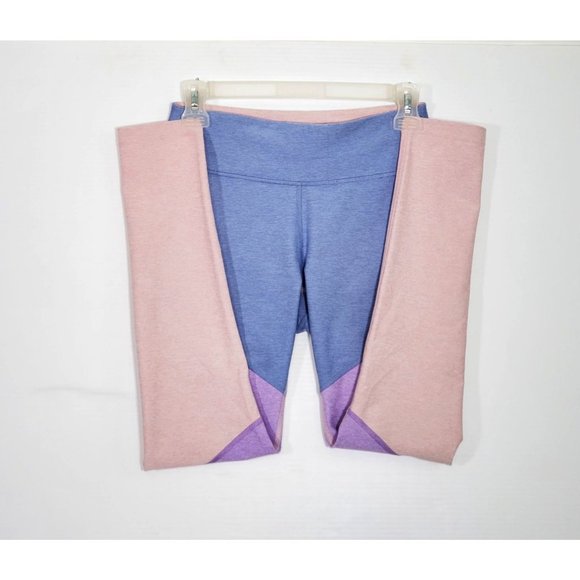 Outdoor Voices Women's Color Block Stripe High Rise Springs Leggings Sz S 1113 - Picture 4 of 10